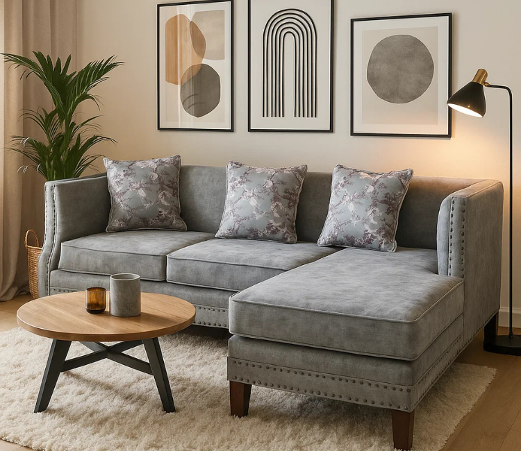 Cinthia L Shaped Sofa 1